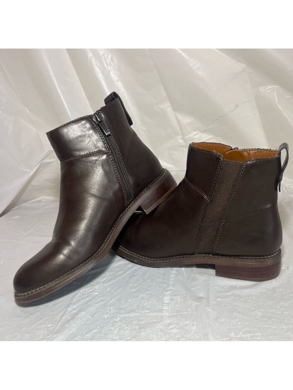 FRANCO SARTO Hazen Ankle Boots size 7.5 Brown